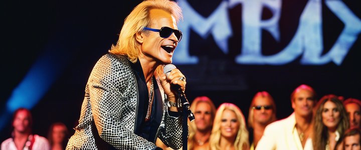 Stock photo related to David Lee Roth to perform at Turning Stone Casino on August 15