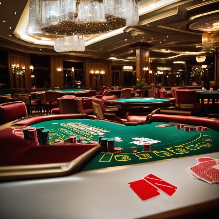 Poker players competing in a WPT Global Summer Million tournament satellite event.