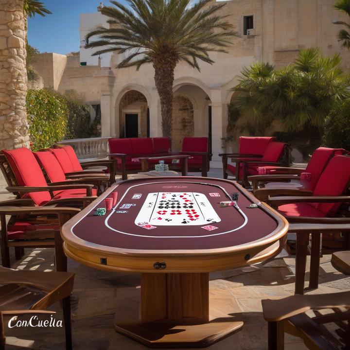 Poker players competing at SiGMA Poker Tour Malta event.